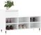vidaXL - Schoenenkast - 102x36x60 - cm - bewerkt - hout - wit