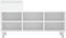 vidaXL - Schoenenkast - 102x36x60 - cm - bewerkt - hout - wit