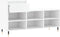 vidaXL - Schoenenkast - 102x36x60 - cm - bewerkt - hout - wit
