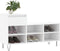 vidaXL - Schoenenkast - 102x36x60 - cm - bewerkt - hout - wit