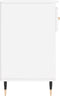 vidaXL - Schoenenkast - 102x36x60 - cm - bewerkt - hout - wit