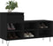vidaXL - Schoenenkast - 102x36x60 - cm - bewerkt - hout - zwart