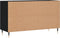 vidaXL - Schoenenkast - 102x36x60 - cm - bewerkt - hout - zwart