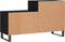 vidaXL - Schoenenkast - 102x36x60 - cm - bewerkt - hout - zwart