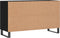 vidaXL - Schoenenkast - 102x36x60 - cm - bewerkt - hout - zwart