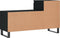 vidaXL - Schoenenkast - 102x36x60 - cm - bewerkt - hout - zwart