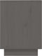 vidaXL - Schoenenkast - 110x34x45 - cm - massief - grenenhout - grijs