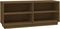vidaXL - Schoenenkast - 110x34x45 - cm - massief - grenenhout - honingbruin
