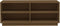 vidaXL - Schoenenkast - 110x34x45 - cm - massief - grenenhout - honingbruin
