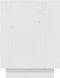 vidaXL - Schoenenkast - 110x34x45 - cm - massief - grenenhout - wit