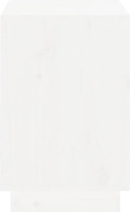 vidaXL - Schoenenkast - 110x34x52 - cm - massief - grenenhout