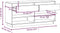 vidaXL - Schoenenkast - 110x34x52 - cm - massief - grenenhout - honingbruin