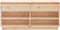 vidaXL - Schoenenkast - 110x34x52 - cm - massief - grenenhout