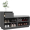 vidaXL - Schoenenkast - 110x34x61 - cm - massief - grenenhout - grijs
