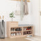 vidaXL - Schoenenkast - 110x34x61 - cm - massief - grenenhout