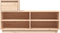 vidaXL - Schoenenkast - 110x34x61 - cm - massief - grenenhout
