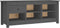 vidaXL - Schoenenkast - 110x38x45,5 - cm - massief - grenenhout - grijs