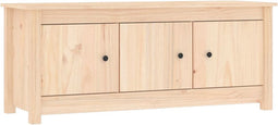 vidaXL - Schoenenkast - 110x38x45,5 - cm - massief - grenenhout