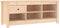 vidaXL - Schoenenkast - 110x38x45,5 - cm - massief - grenenhout