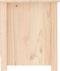 vidaXL - Schoenenkast - 110x38x45,5 - cm - massief - grenenhout