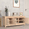 vidaXL - Schoenenkast - 110x38x45,5 - cm - massief - grenenhout