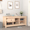 vidaXL - Schoenenkast - 110x38x45,5 - cm - massief - grenenhout