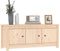vidaXL - Schoenenkast - 110x38x45,5 - cm - massief - grenenhout