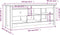 vidaXL - Schoenenkast - 110x38x45,5 - cm - massief - grenenhout - wit