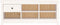 vidaXL - Schoenenkast - 110x38x45,5 - cm - massief - grenenhout - wit