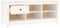 vidaXL - Schoenenkast - 110x38x45,5 - cm - massief - grenenhout - wit