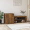 vidaXL - Schoenenkast - 130x35x54 - cm - bewerkt - hout - hoogglans - wit