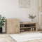 vidaXL - Schoenenkast - 130x35x54 - cm - bewerkt - hout - sonoma - eikenkleurig