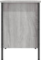 vidaXL - Schoenenkast - 131x35x50 - cm - bewerkt - hout - grijs - sonoma - eikenkleur
