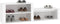 vidaXL - Schoenenkast - 150x35x45 - cm - bewerkt - hout - bruin - eikenkleur