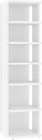 vidaXL - Schoenenkast - 27,5x27x102 - cm - bewerkt - hout - wit