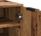 vidaXL - Schoenenkast - 29,5x35x100,5 - cm - bewerkt - hout - oud - houtkleurig