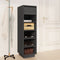 vidaXL - Schoenenkast - 30x34x105 - cm - massief - grenenhout - grijs