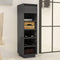 vidaXL - Schoenenkast - 30x34x105 - cm - massief - grenenhout - grijs
