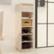 vidaXL - Schoenenkast - 30x34x105 - cm - massief - grenenhout