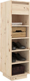 vidaXL - Schoenenkast - 30x34x105 - cm - massief - grenenhout