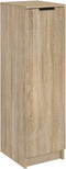 vidaXL - Schoenenkast - 30x35x100 - cm - bewerkt - hout - sonoma - eikenkleurig