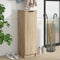 vidaXL - Schoenenkast - 30x35x100 - cm - bewerkt - hout - sonoma - eikenkleurig