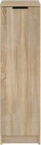 vidaXL - Schoenenkast - 30x35x100 - cm - bewerkt - hout - sonoma - eikenkleurig