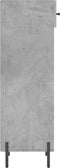 vidaXL - Schoenenkast - 30x35x105 - cm - bewerkt - hout - betongrijs
