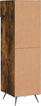 vidaXL - Schoenenkast - 30x35x105 - cm - bewerkt - hout - gerookt - eikenkleurig