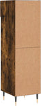vidaXL - Schoenenkast - 30x35x105 - cm - bewerkt - hout - gerookt - eikenkleurig