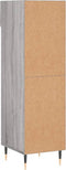 vidaXL - Schoenenkast - 30x35x105 - cm - bewerkt - hout - grijs - sonoma - eikenkleur