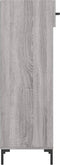 vidaXL - Schoenenkast - 30x35x105 - cm - bewerkt - hout - grijs - sonoma - eikenkleur