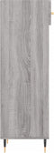 vidaXL - Schoenenkast - 30x35x105 - cm - bewerkt - hout - grijs - sonoma - eikenkleur