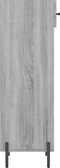 vidaXL - Schoenenkast - 30x35x105 - cm - bewerkt - hout - grijs - sonoma - eikenkleur